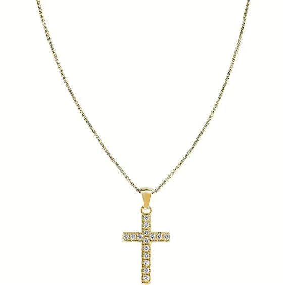 Collana Amen Donna Acciaio donna in Acciaio Zircone ACCL818391G - ACCL818391G